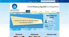 Desktop Screenshot of labmontes.com